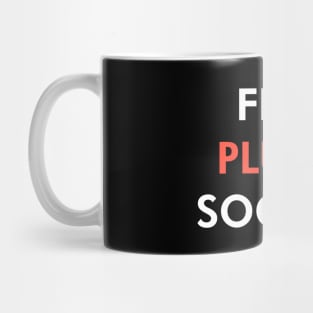 Flat Pluto Society (Light) Mug